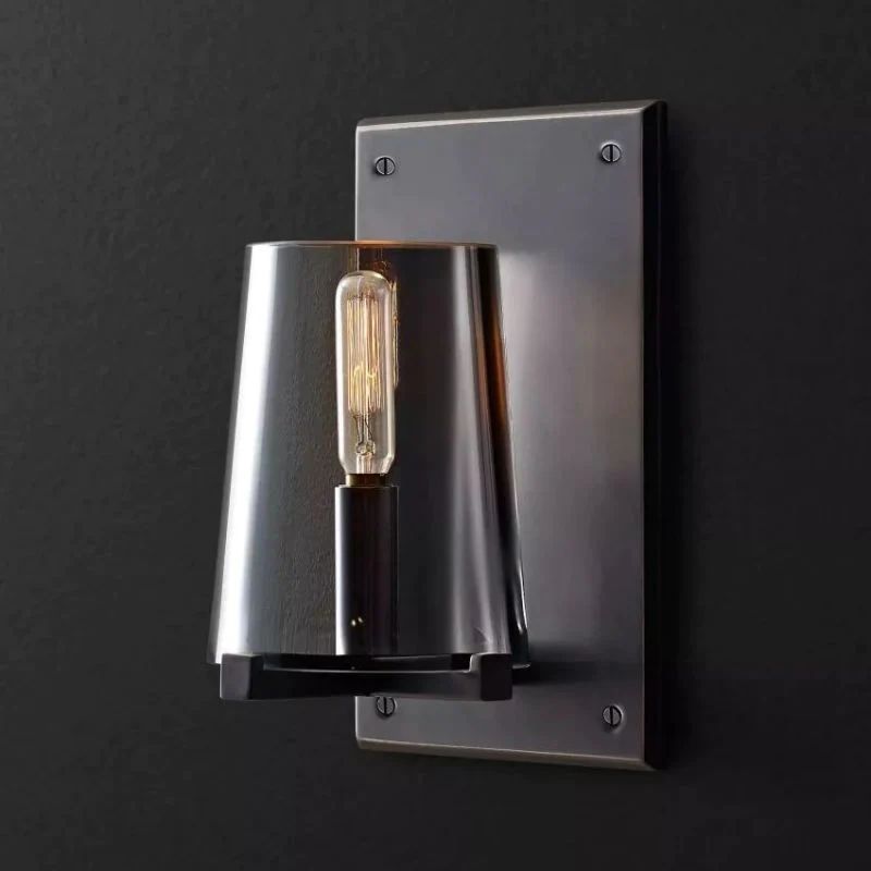 Pauille Glass Bedroom Wall Sconce