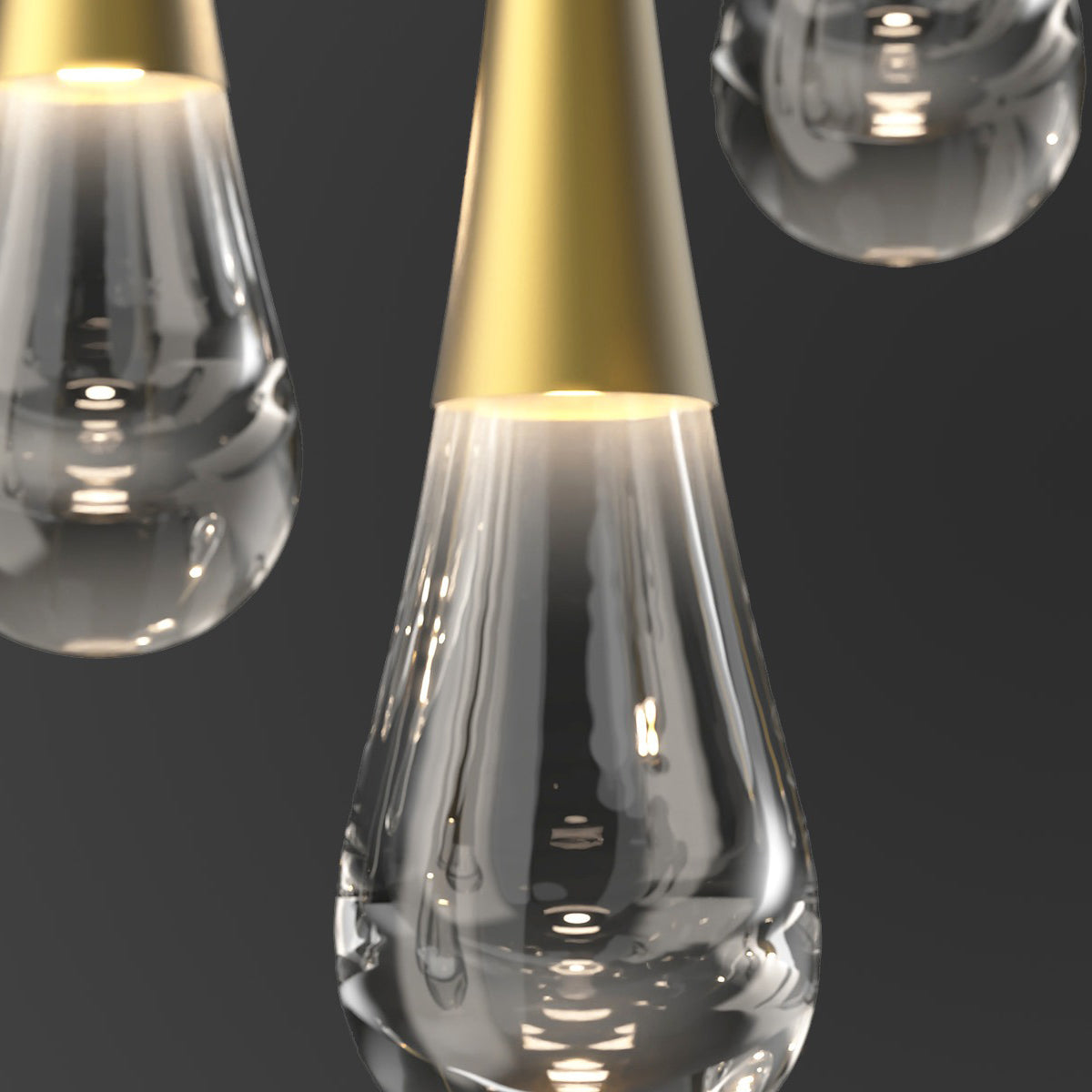 Soltaire Raindrop LED Pendant Light