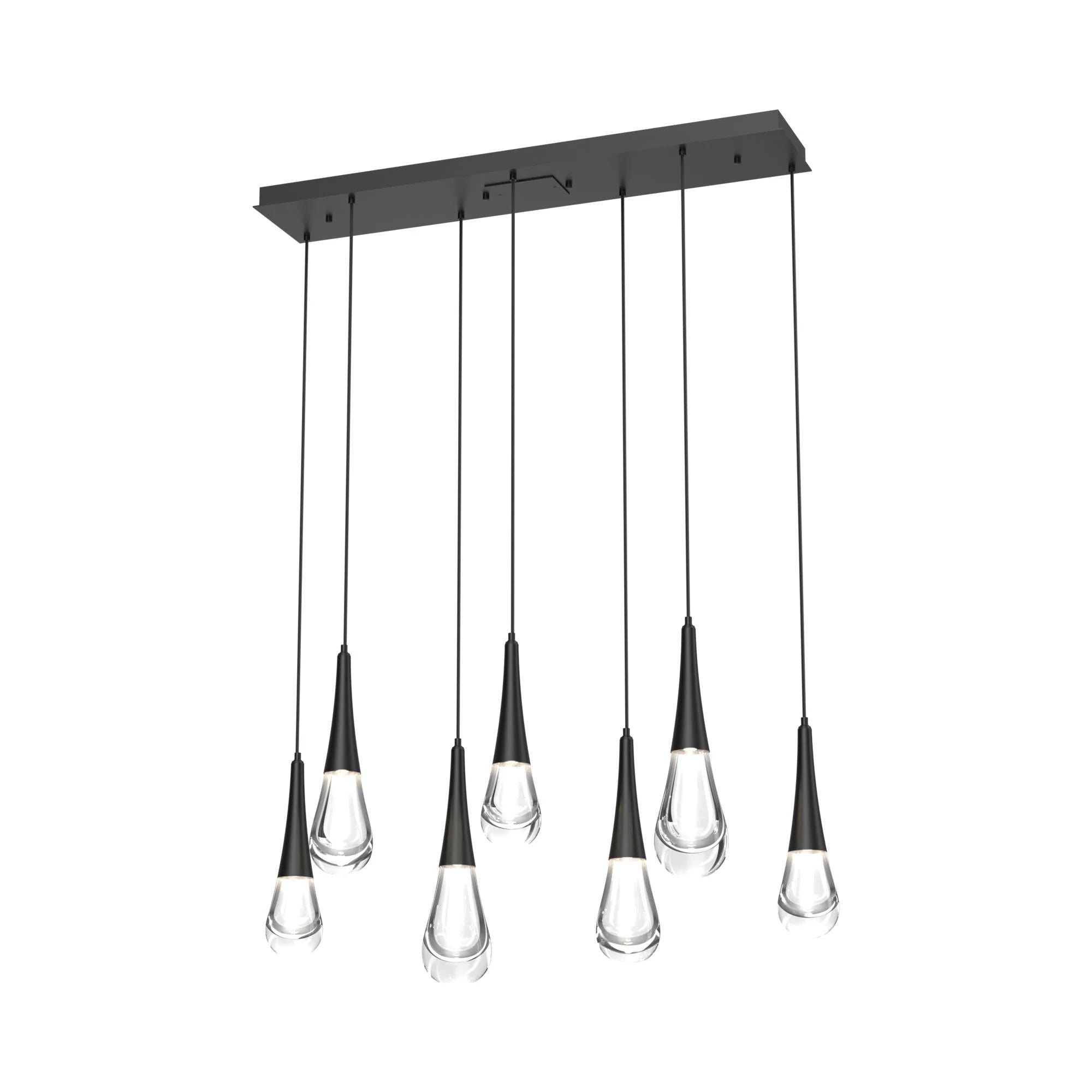 Soltaire Raindrop Rectangle  LED Chandelier