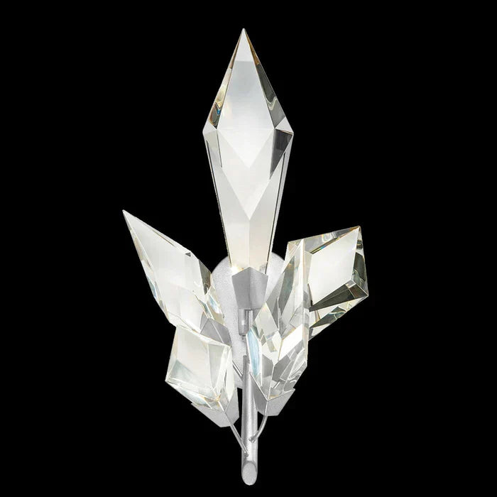 Luster Gaze Veridian Branch Crystal Wall Sconce - Background Shot