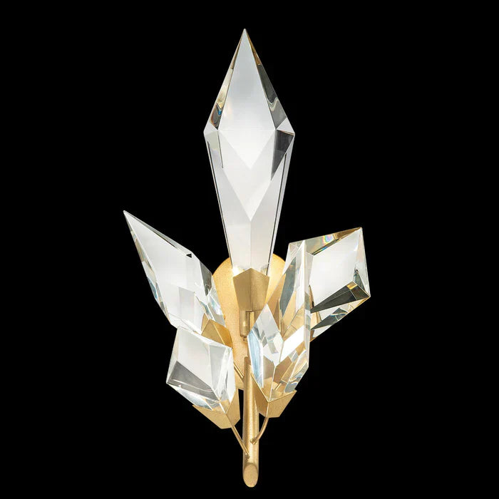 Luster Gaze Veridian Branch Crystal Wall Sconce - Background Shot