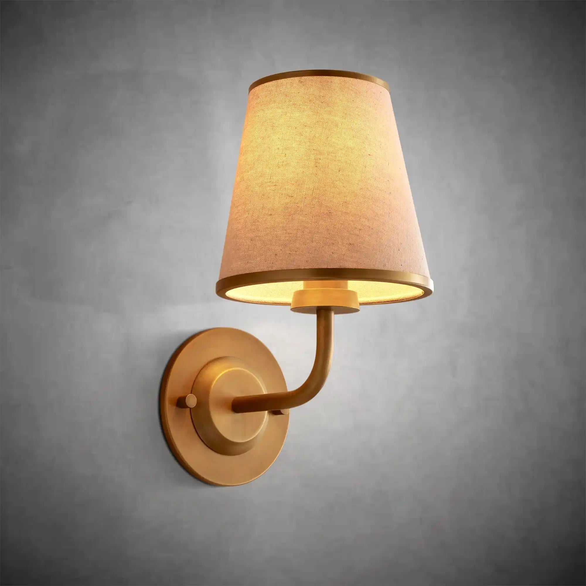 Luster Gaze Veridian Torch Wall Sconce - sophisticated American hallway alcove