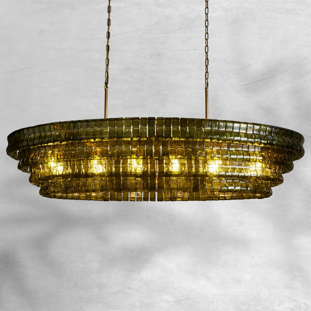 Glacien Oval Chandelier