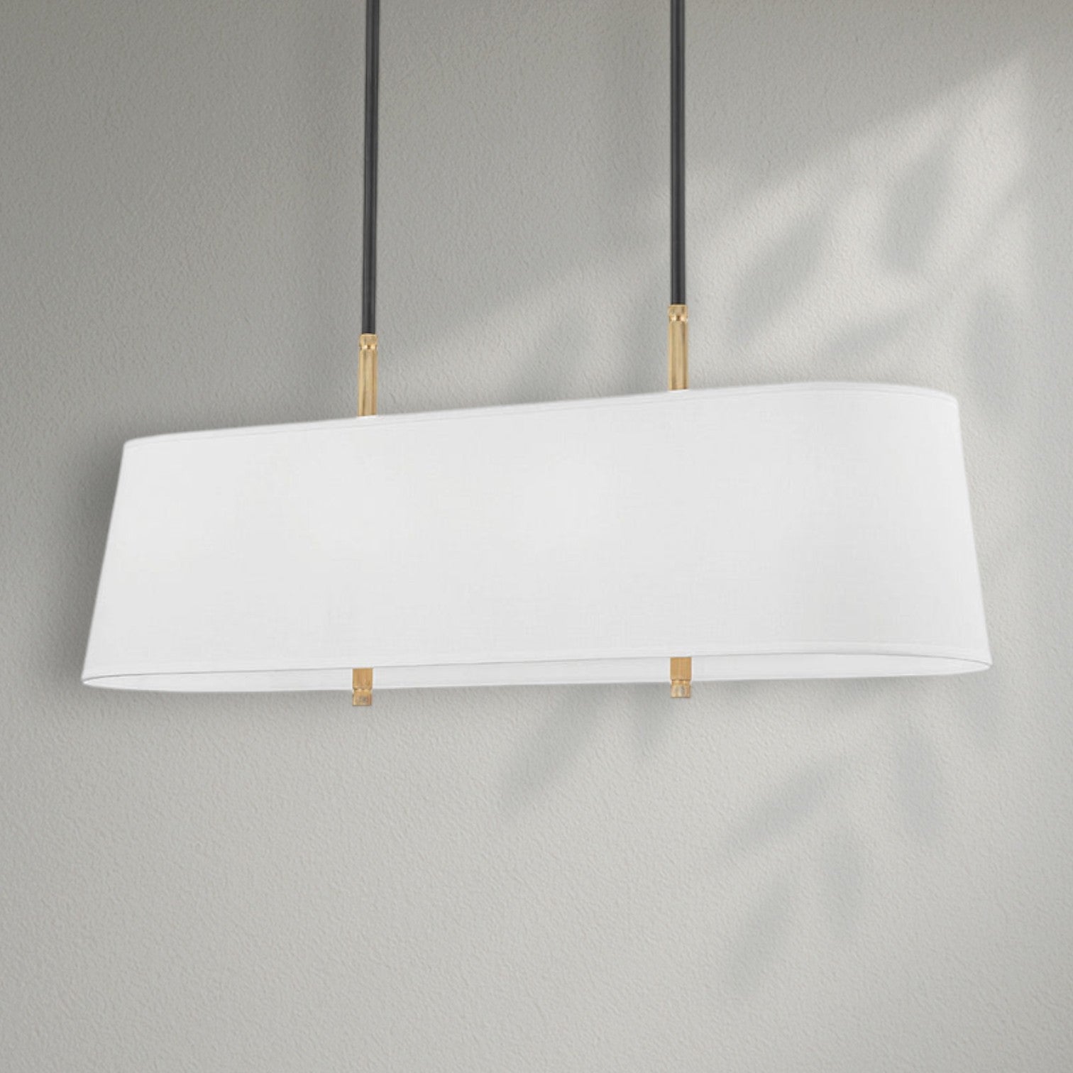Bowmen Metal Linear Chandelier 47"