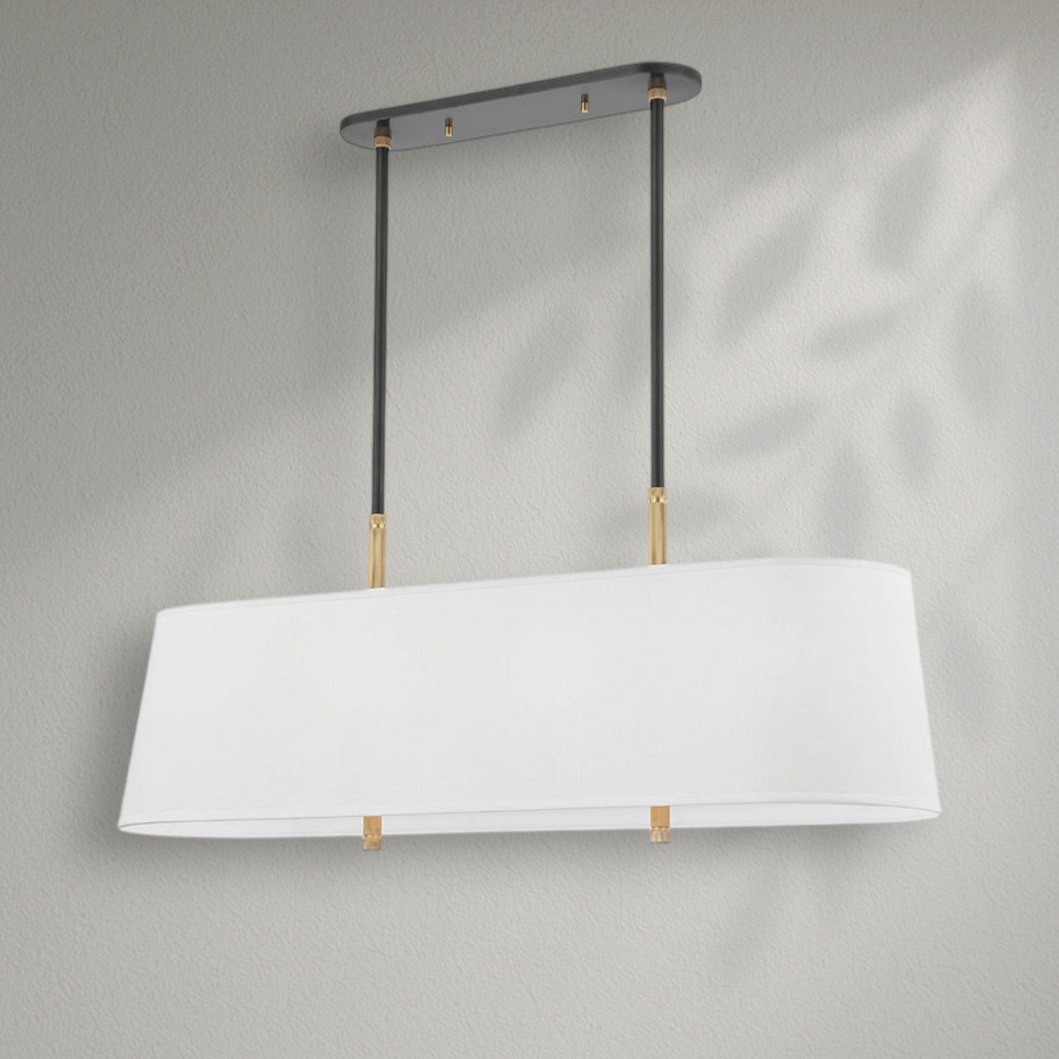 Bowmen Metal Linear Chandelier 47"