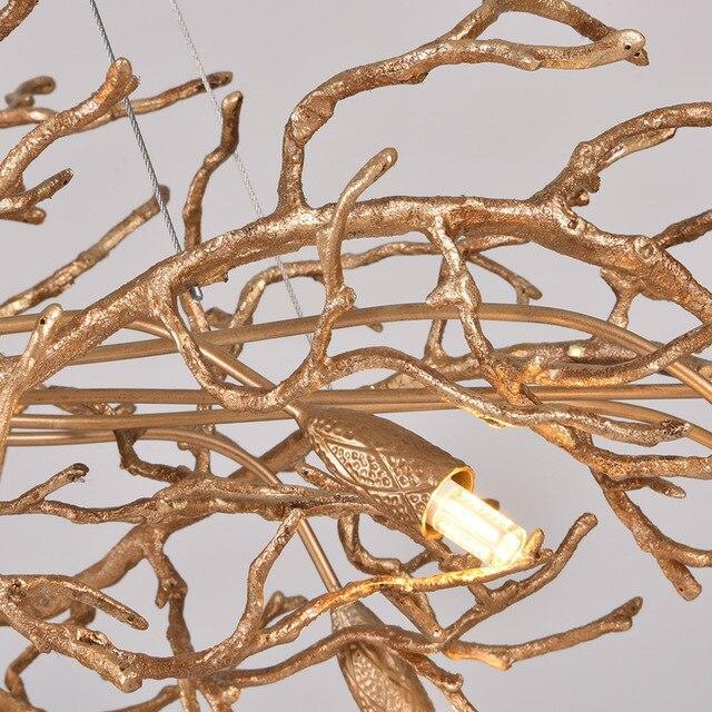 Luster Gaze Verdant Canopy Crystal Chandelier - Background Shot