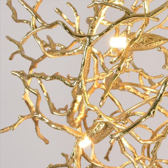 Luster Gaze Verdant Canopy Crystal Chandelier - Background Shot