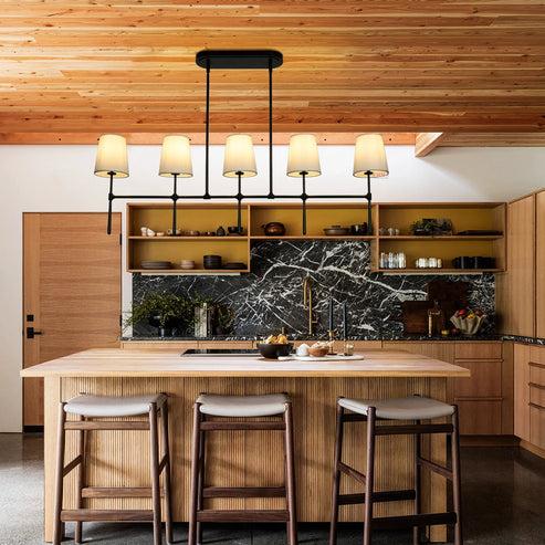 Rhodesy Linear Chandelier 5/6 Light