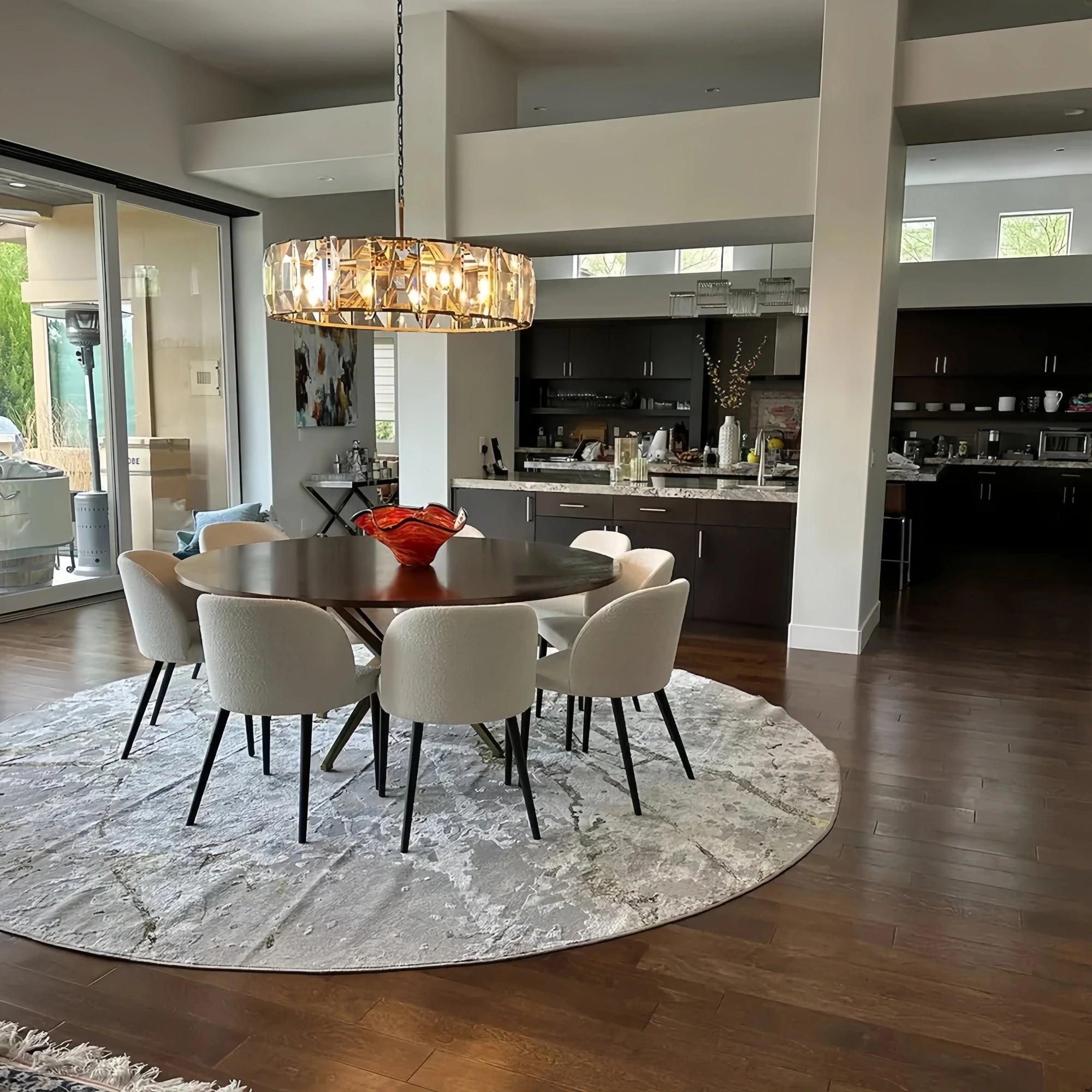 Harlows Crystal Round Chandelier