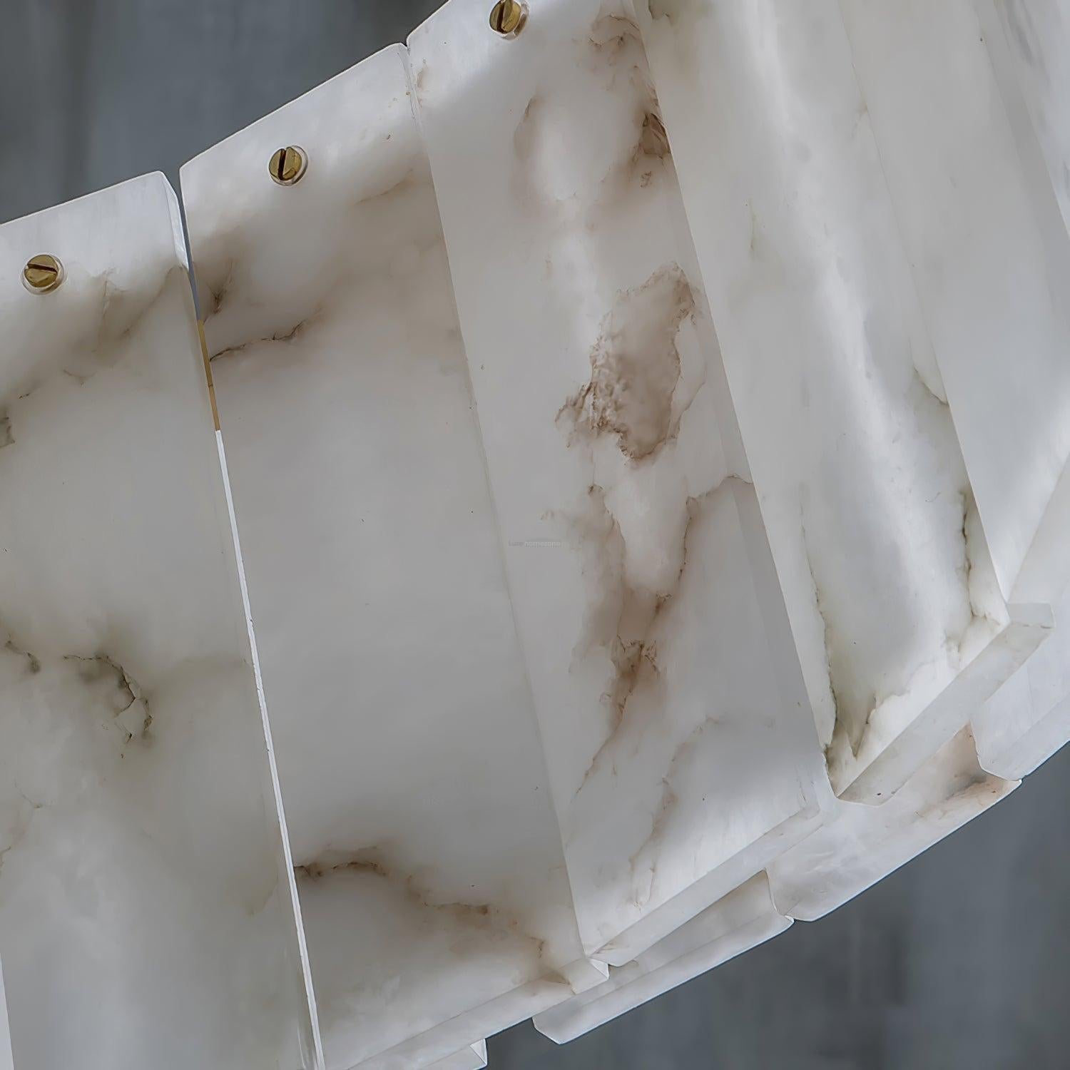 Rock Alabaster Chandelier  23.6"  31.4"