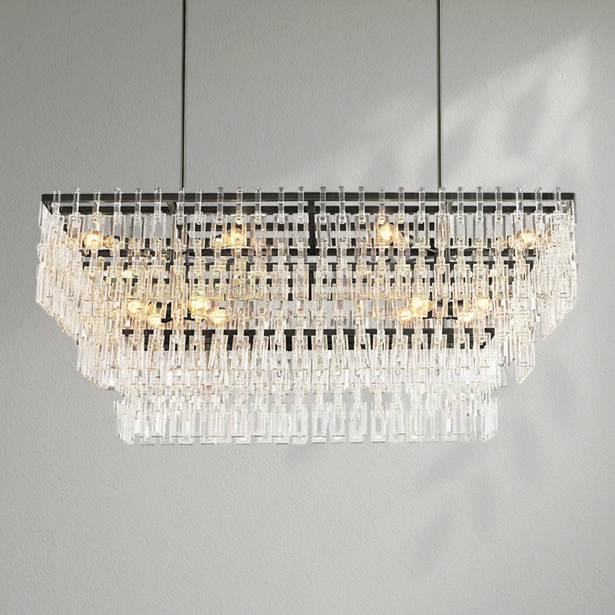 Marigon Multi-Tier Rectangular Chandelier