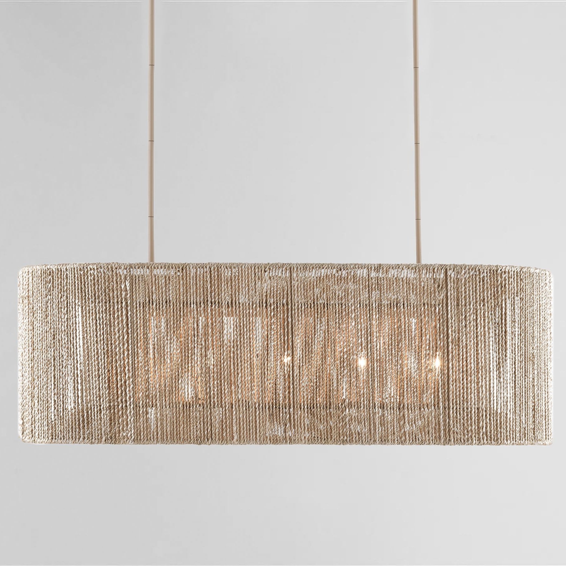 Farringtons Abaca Linear Chandelier
