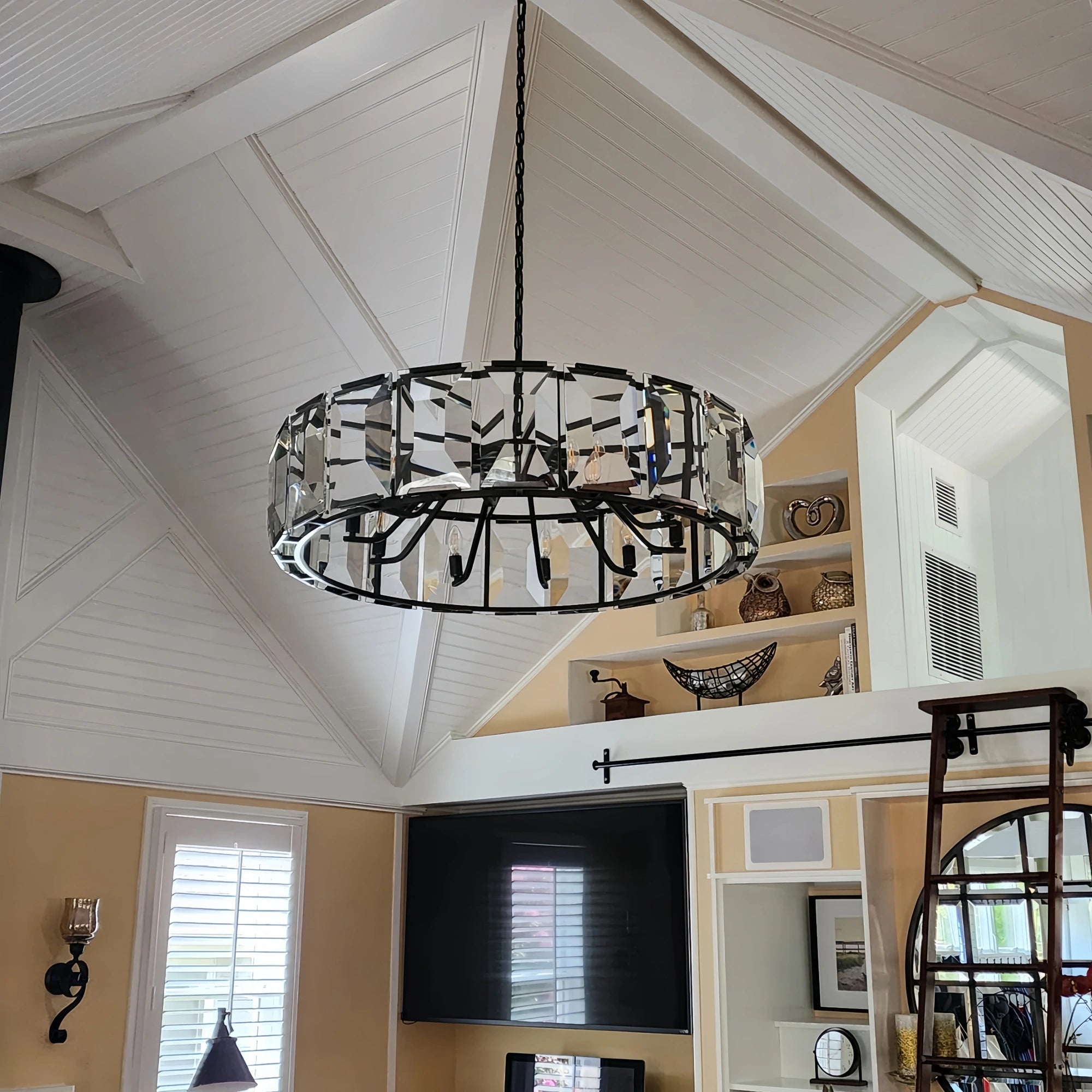 Harlows Crystal Round Chandelier
