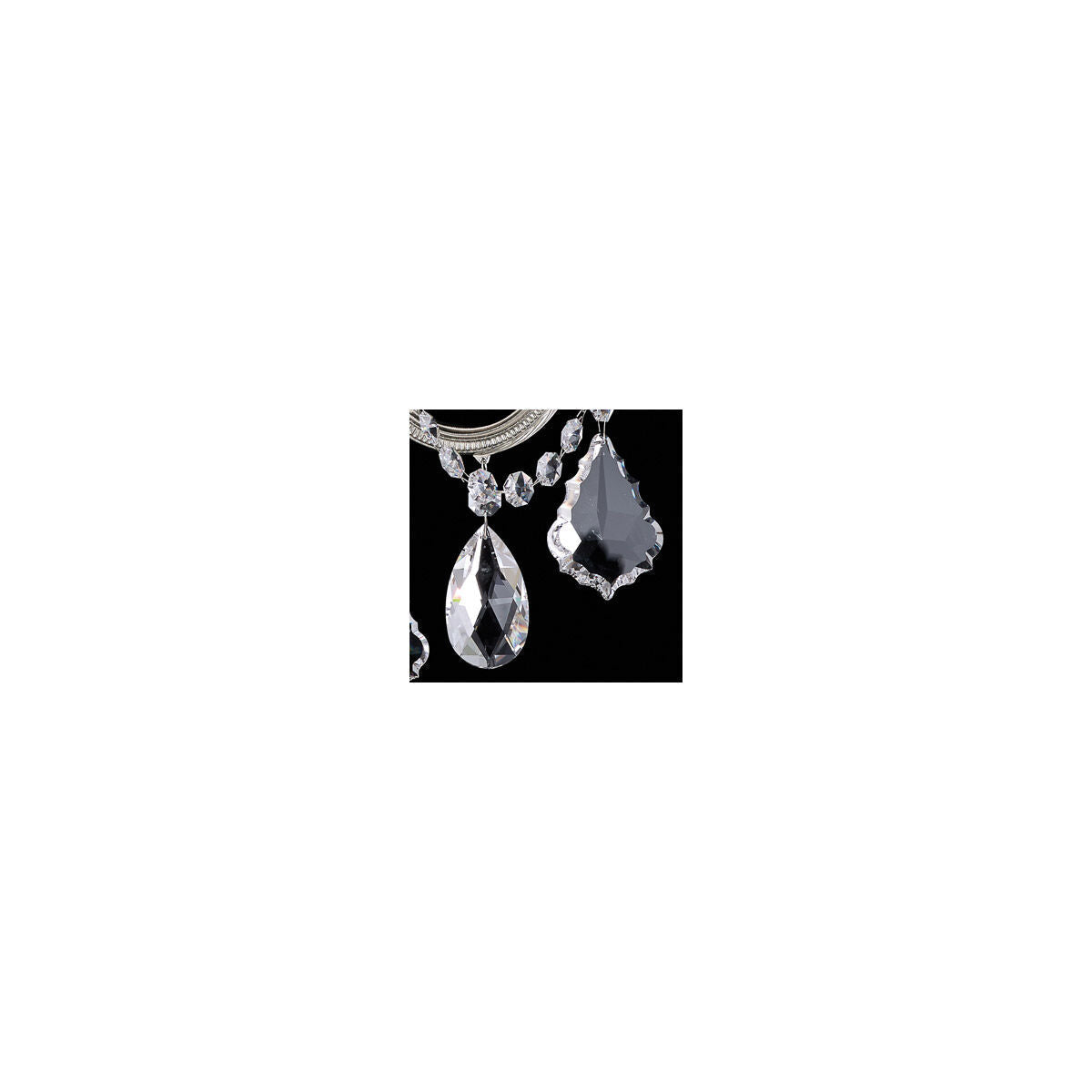 Luster Gaze Regal Bloom Grand Chandelier - Background Shot
