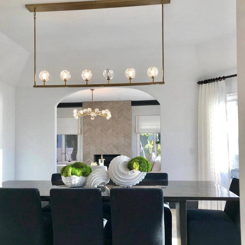 Boule Do Crystal Ball Linear Chandelier