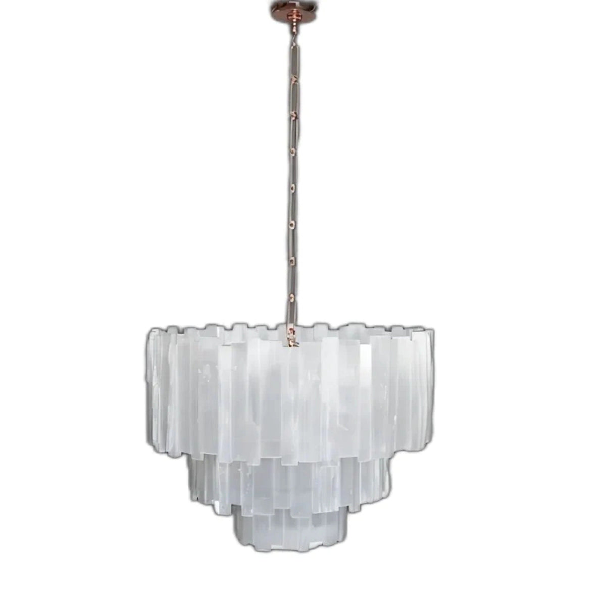 Shahida Selenite Chandelier - Luster Gaze