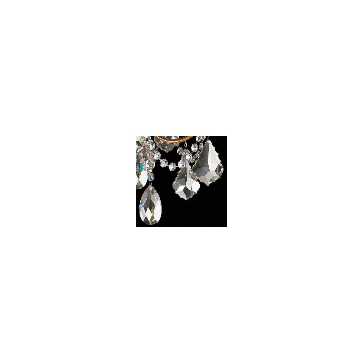 Luster Gaze Grand Fleur-de-Lys Chandelier 36" - Background Shot