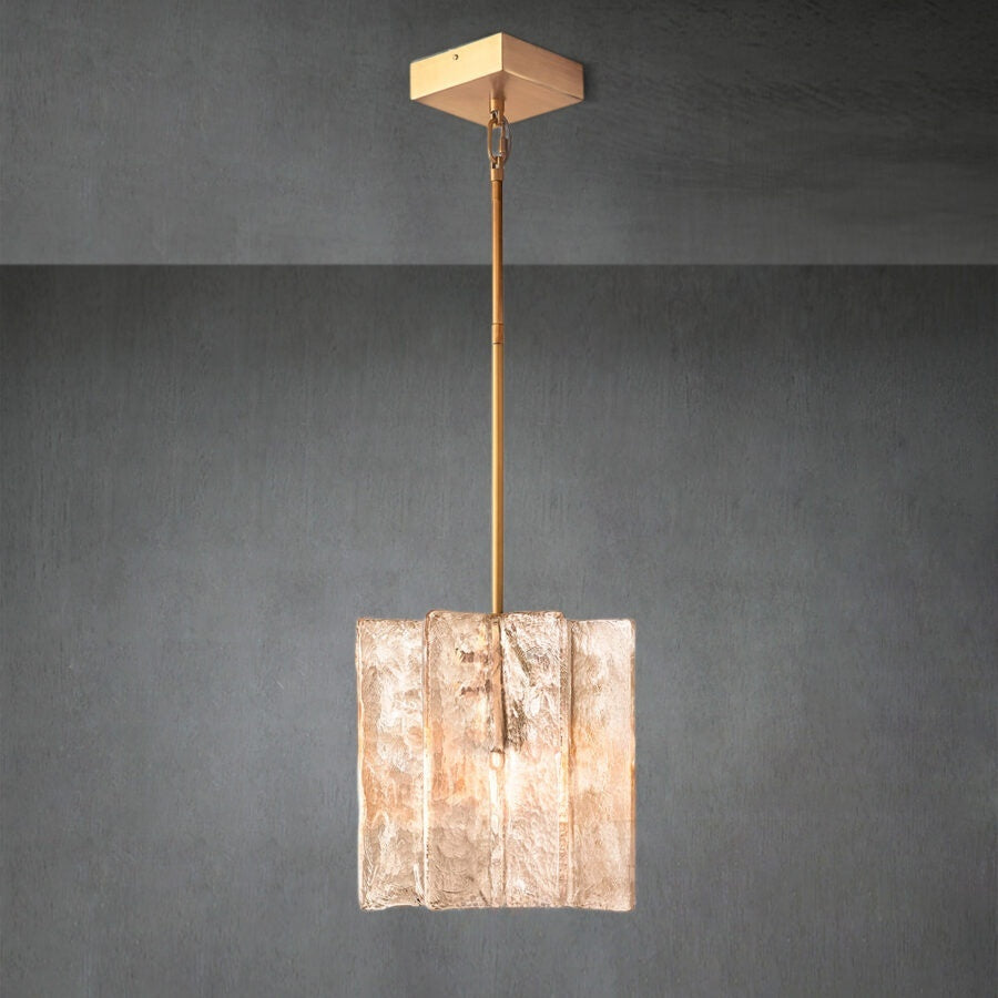 Latrel Smoke Glass Pendant