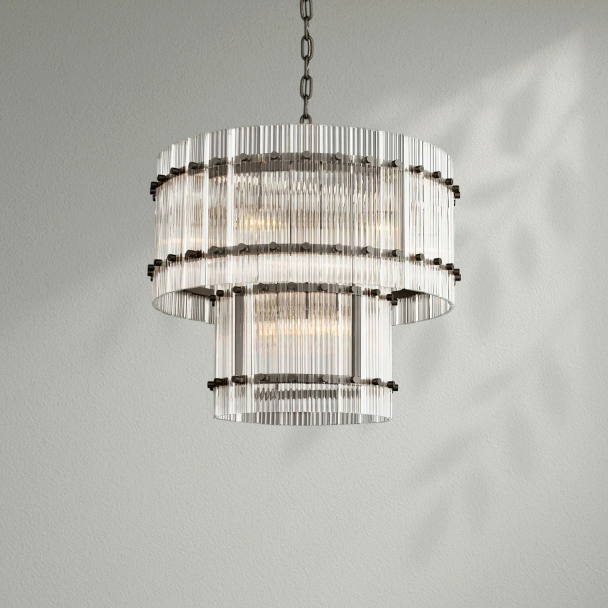 Sun Marco Two-Tier Luxury Round  Chandelier