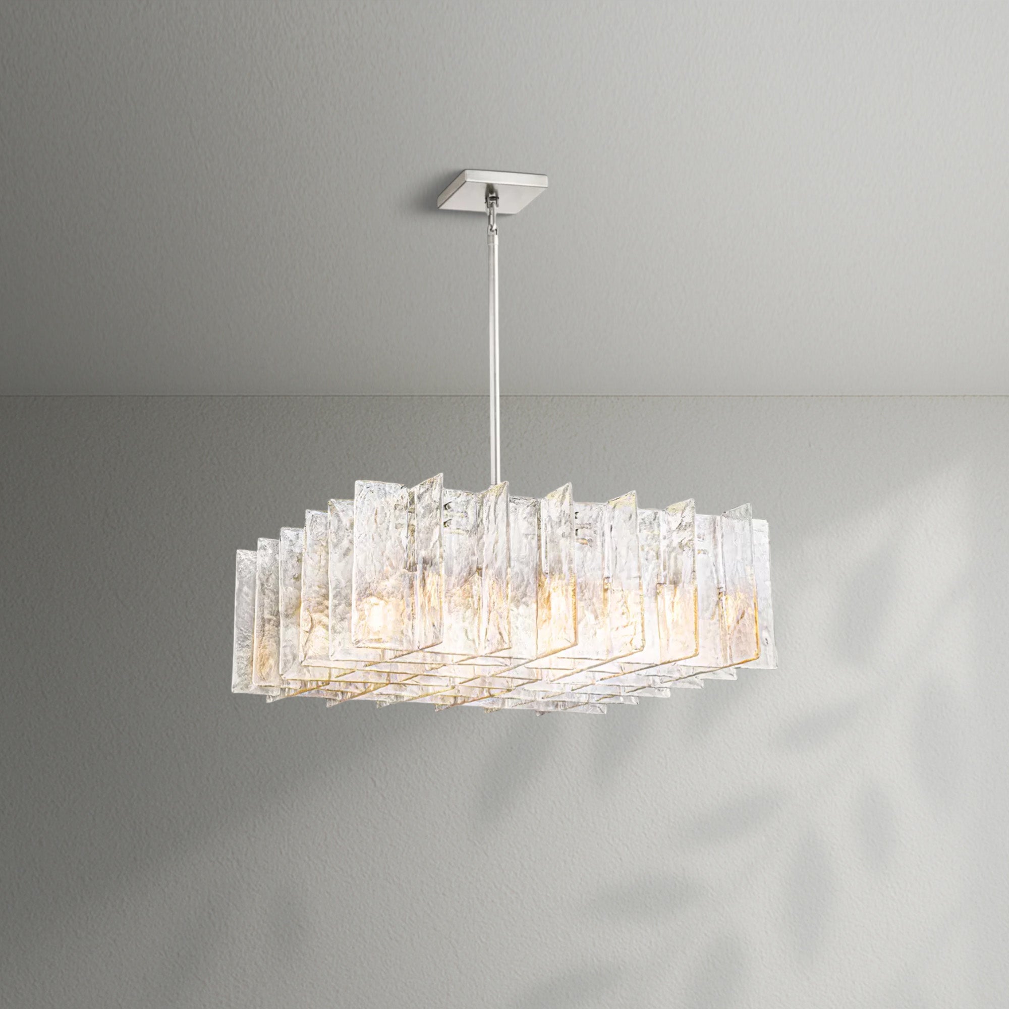 Lattico Square Chandelier 37"