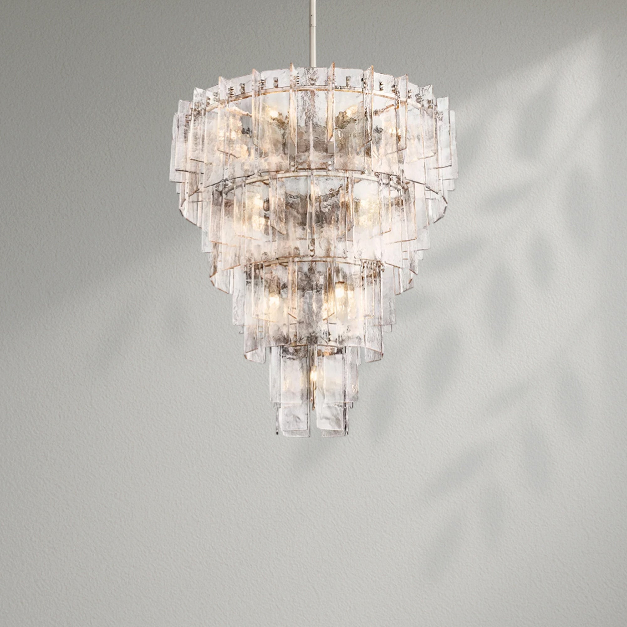 Lattico Multi-Layer Round Chandelier