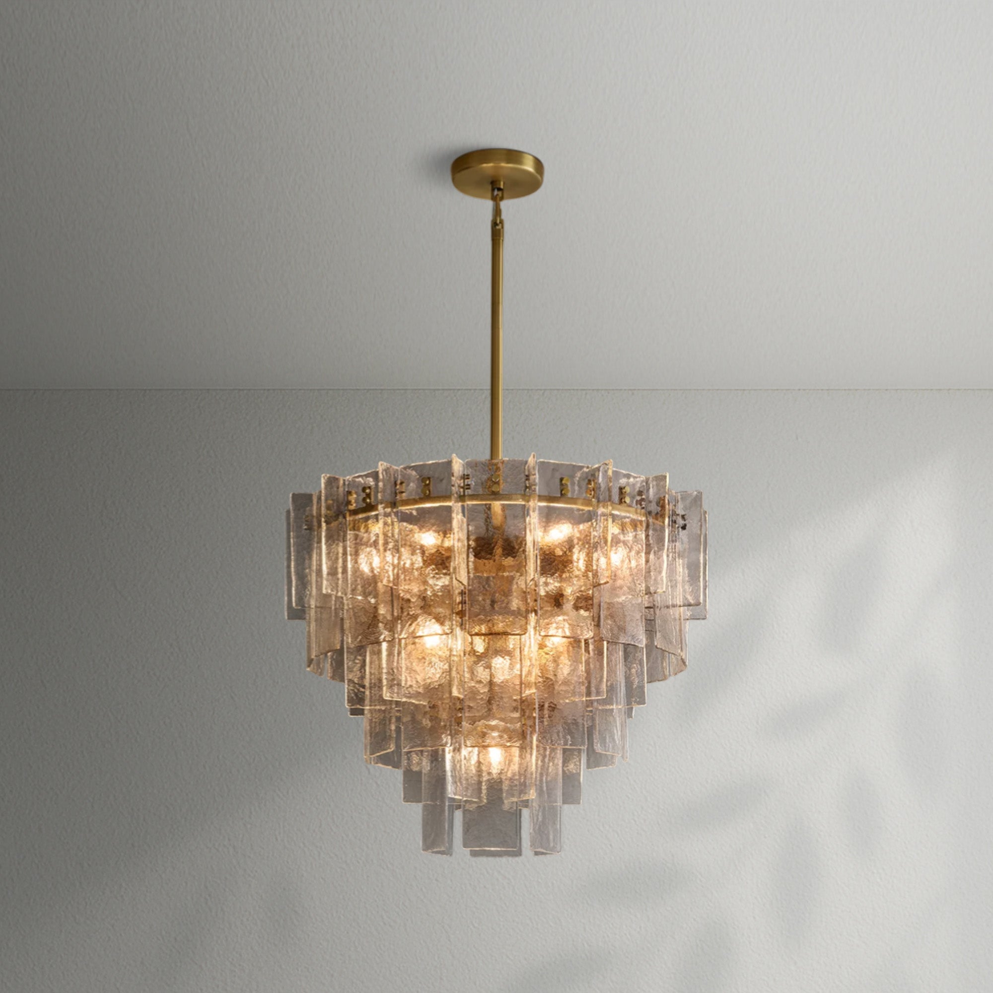 Lattico Multi-Layer Round Chandelier