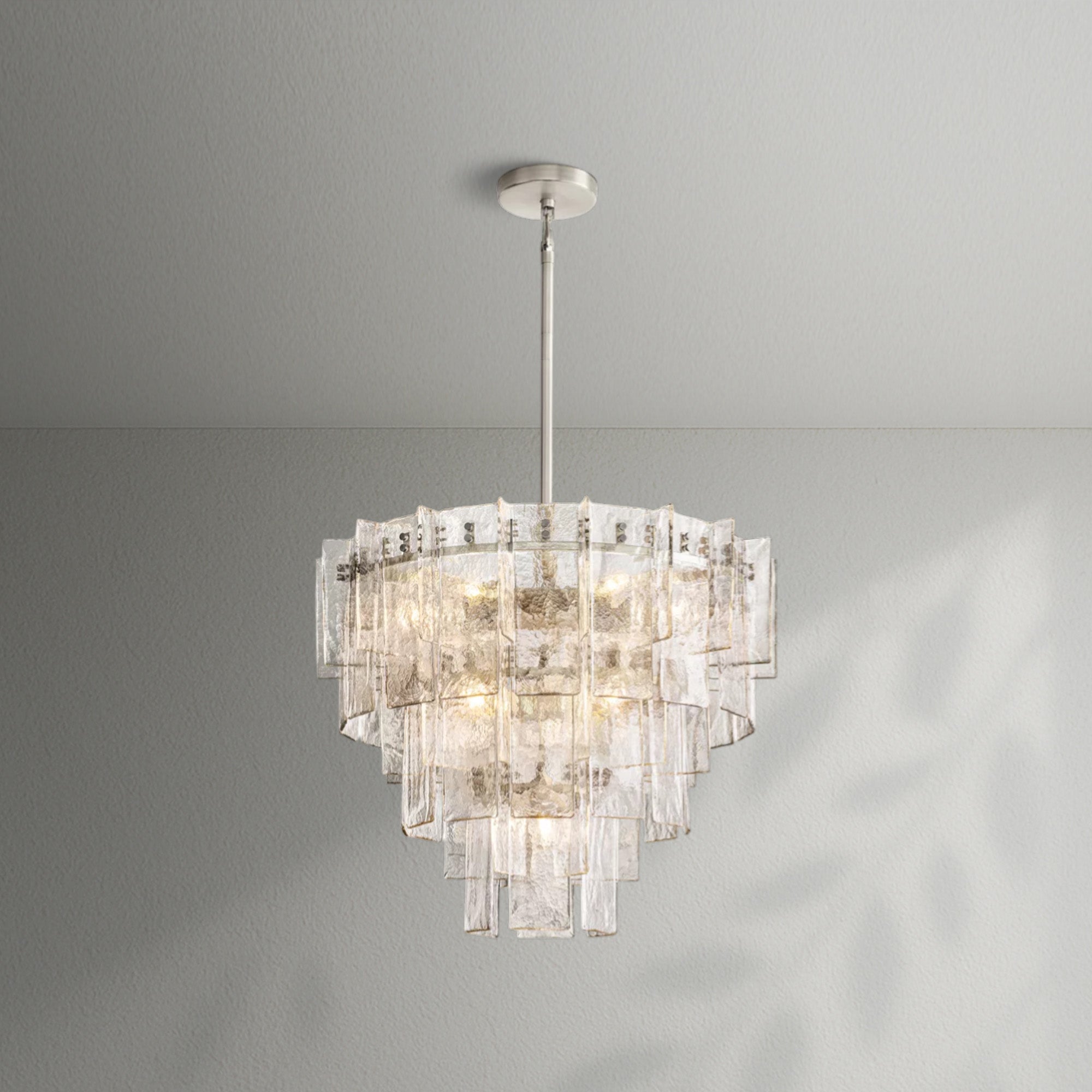 Lattico Multi-Layer Round Chandelier