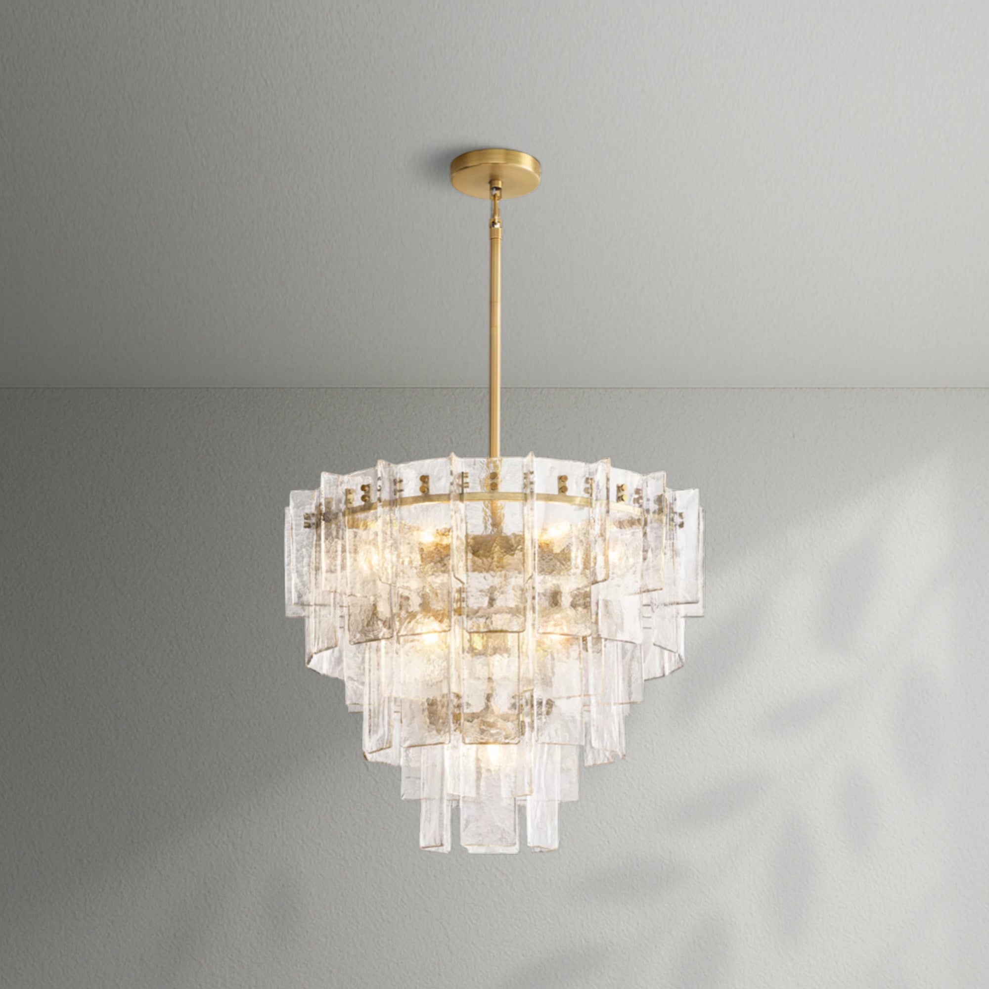Lattico Multi-Layer Round Chandelier