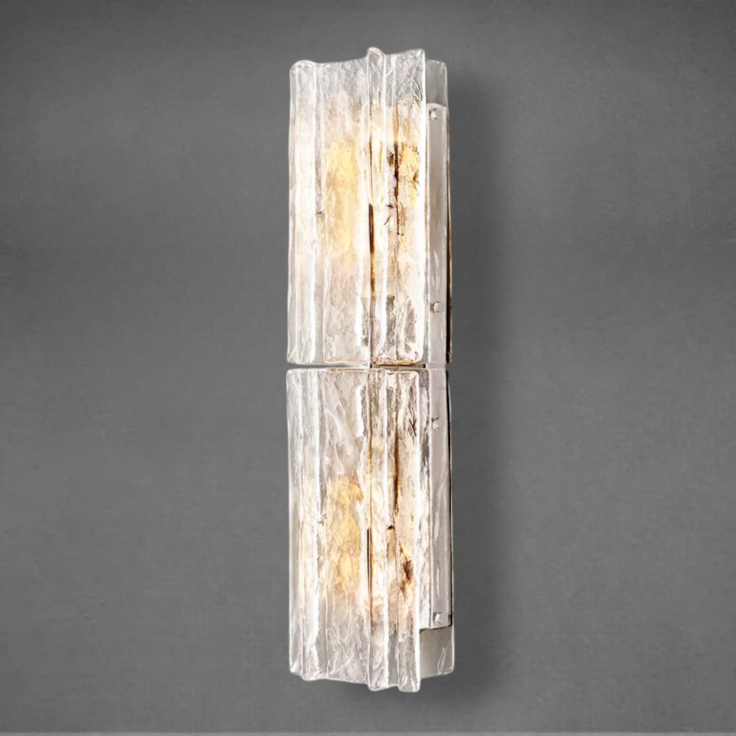 Loxel Clear Glass Sconce 30"