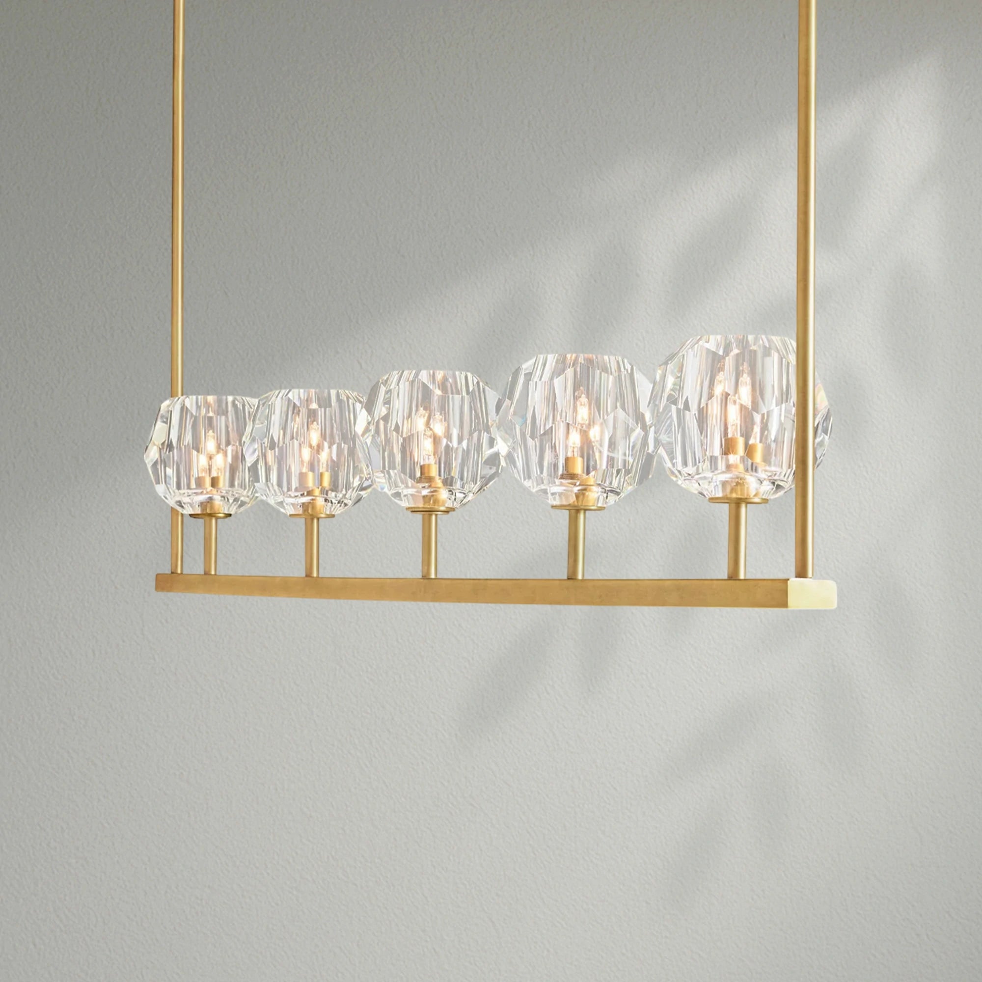 Boule Do Crystal Ball Linear Chandelier