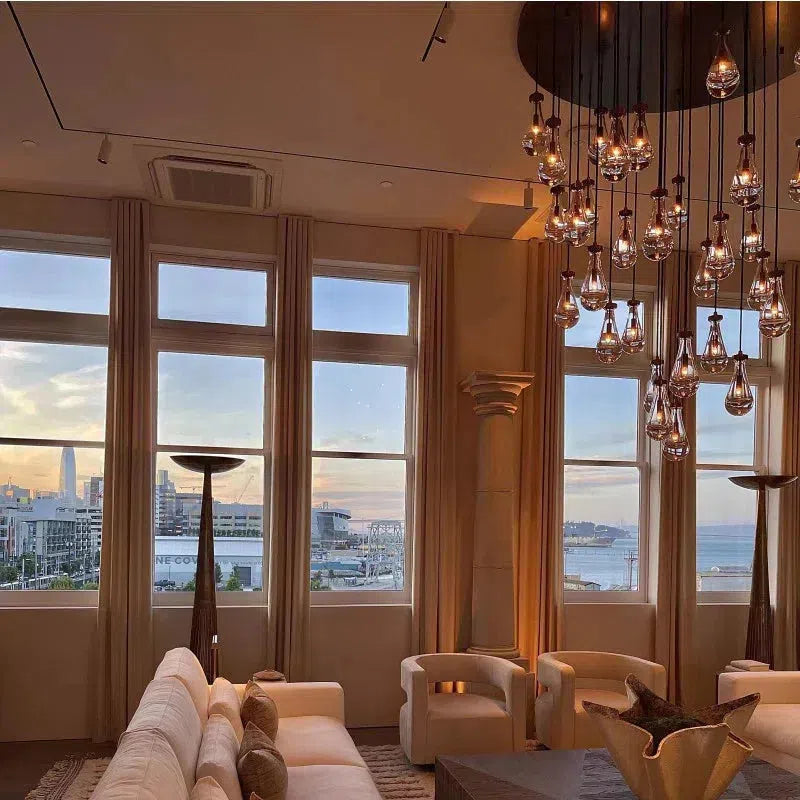 Raindrop Round Chandelier