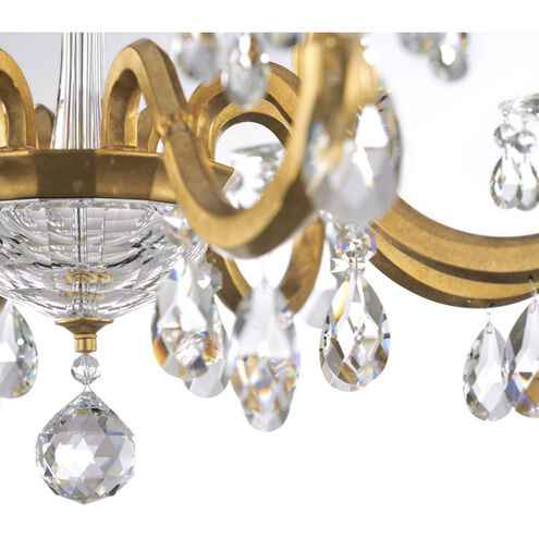 Luster Gaze Radiant Bloom 8-Light Chandelier - Background Shot