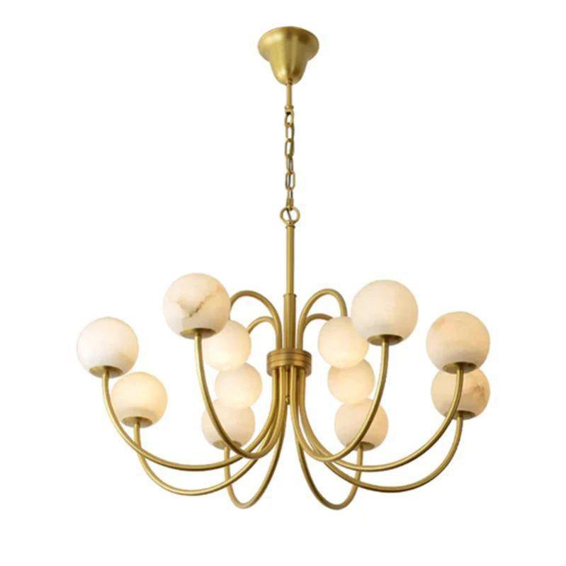 Sefet Alabaster Chandelier Light