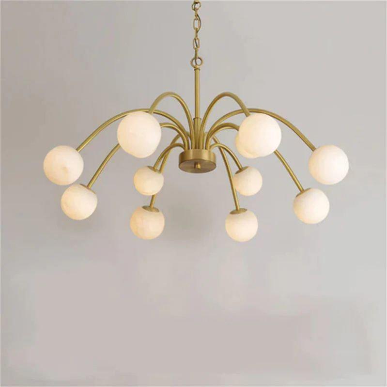 Sefet Alabaster Chandelier Light