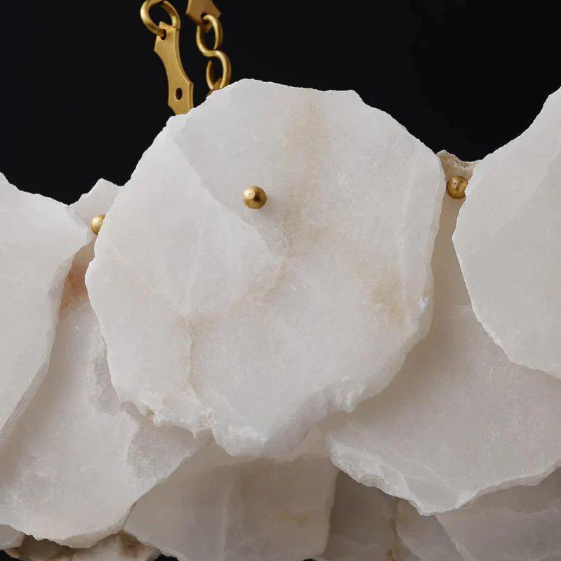 Shatkon Alabaster Chandelier Light