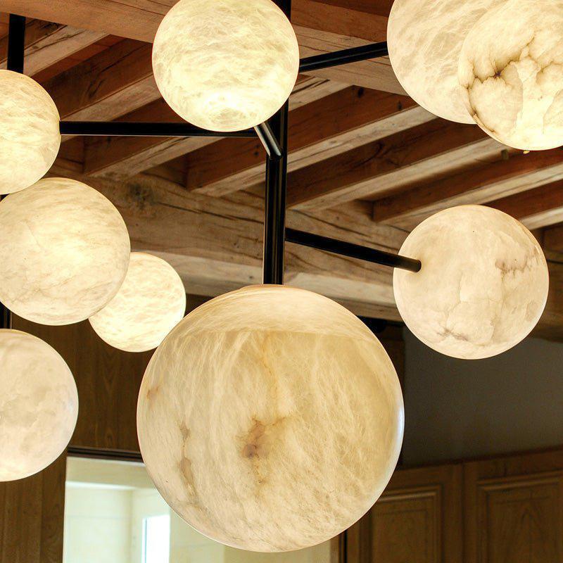 Sphaira Alabaster Pendant Light