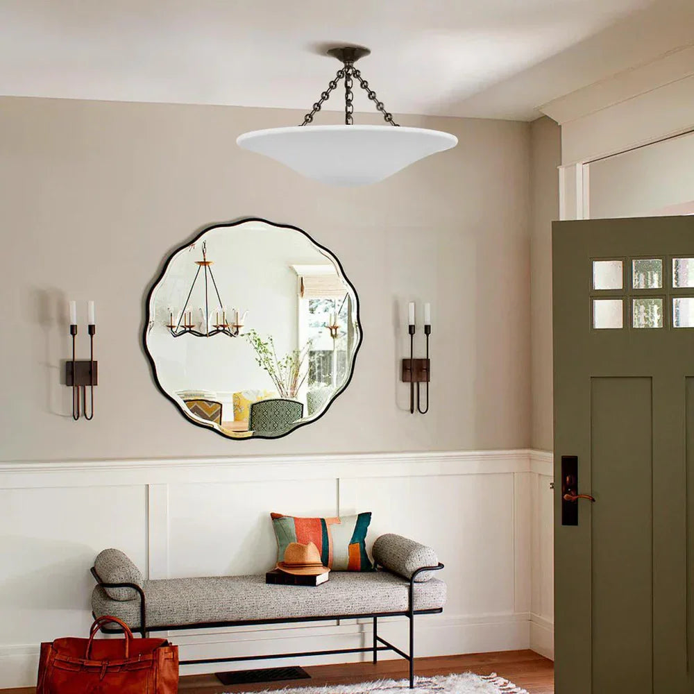 Luster Gaze Mollino 24 Flush Mount