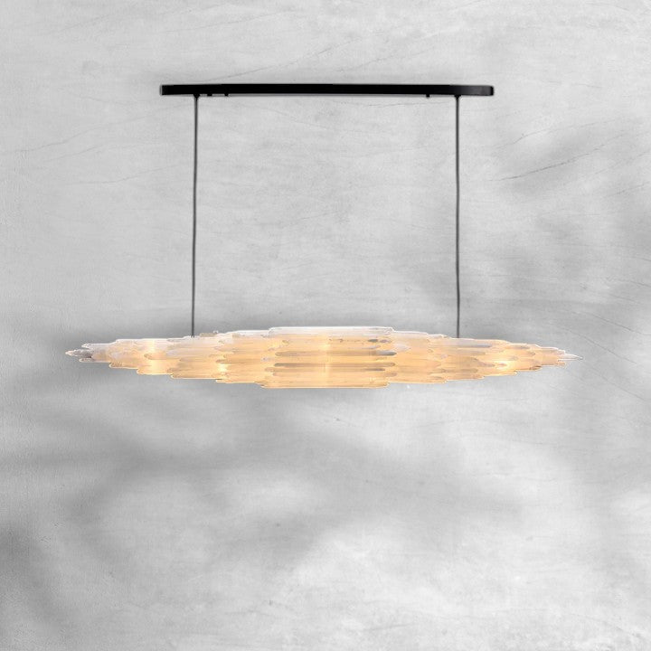 Selonite Chandelier 47"59"71"