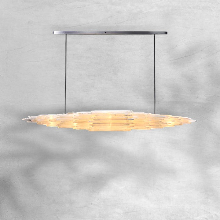 Selonite Chandelier 47"59"71"